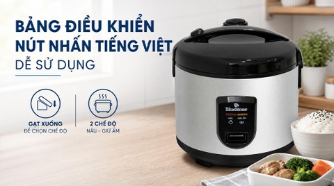 Nồi cơm nắp gài BlueStone 1.8 lít RCB-5527