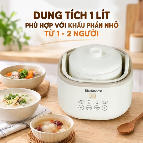Nồi nấu chậm BlueStone SCB-6119 - 1 lít