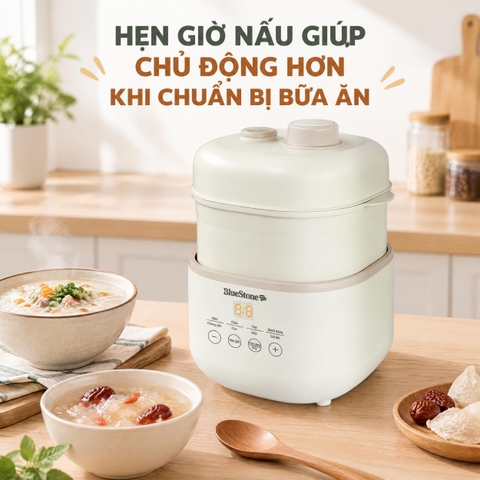 Nồi nấu chậm BlueStone SCB-6119 - 1 lít