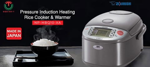 Nồi Cơm Điện Tử Cao Tần Zojirushi NP-HBQ10-XA - 1.0 Lít