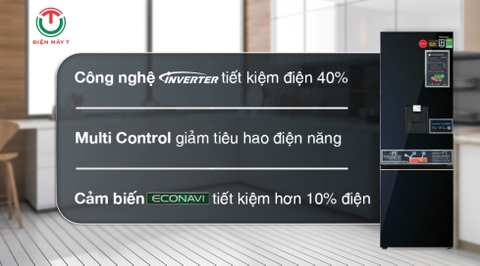 Tủ Lạnh Panasonic Inverter 325 Lít NR-BV361WGKV