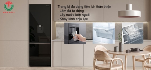 Tủ Lạnh Panasonic Inverter 325 Lít NR-BV361WGKV