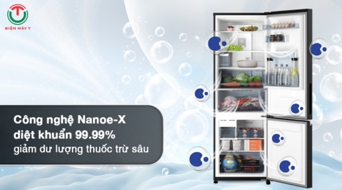 Tủ Lạnh Panasonic Inverter 325 Lít NR-BV361WGKV