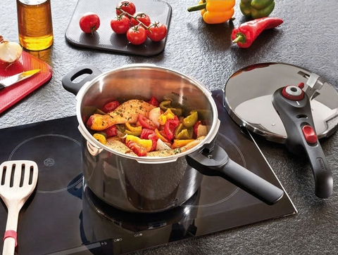 Nồi áp suất cơ inox Tefal Secure 5 Neo P2530737 / P2530750