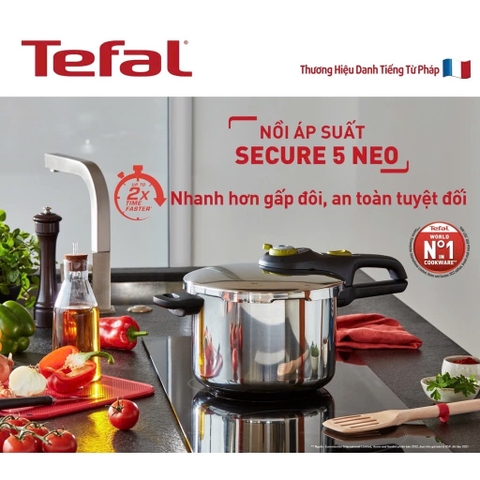Nồi áp suất cơ Tefal Secure 5 Neo 4 lít P2534237