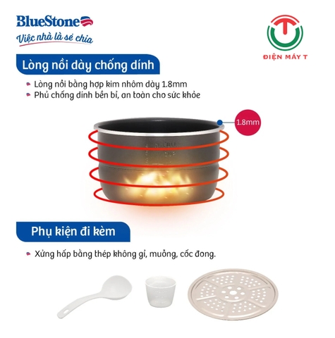 Nồi áp suất điện BlueStone PCB-5748 5 lít