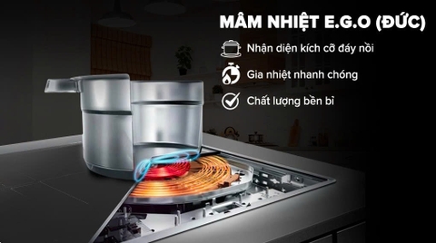 Bếp từ Bosch 3 vùng nấu PID775DC1E