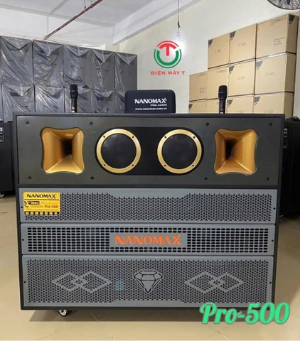 Loa Kéo Nanomax Pro-500 Bass Đôi 3050W