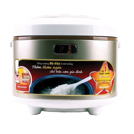 Nồi cơm điện tử Sharp 1.8 lít KS-TH18-GL