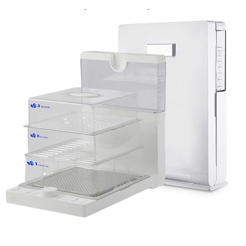 Máy hấp điện PANWORLD gấp gọn PW-2322 điều khiển cơ