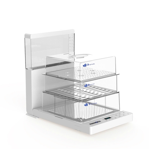 Máy hấp điện PANWORLD gấp gọn PW-2324 điều khiển điện tử