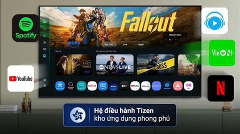 Smart Tivi Samsung QLED 4K Vision AI 55 Inch QA55Q8F