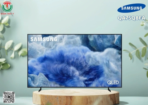 Smart Tivi QLED Samsung AI 4K 75 inch QA75Q8FA