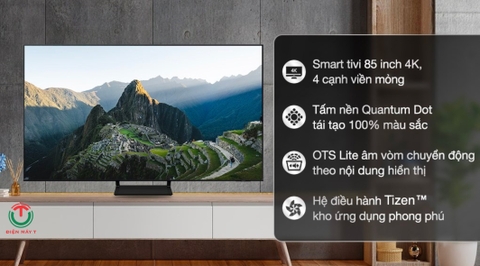 Smart Tivi QLED Samsung 4K 85 inch QA85Q60BA