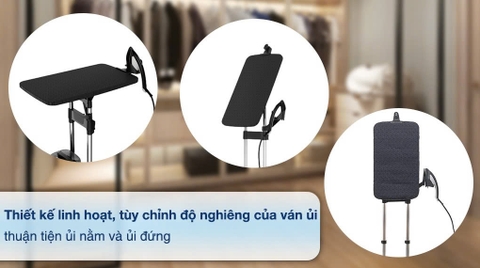 Bàn ủi hơi nước đứng Tefal 2980W IXEO Plus QT1510E0