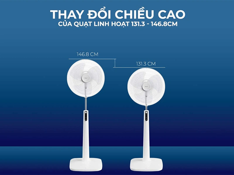 Quạt đứng Hatari P18R1 có điều khiển