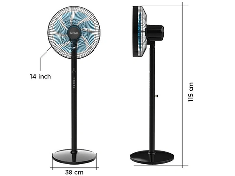 Quạt đứng Sunhouse SHD7346 (8 cánh, có điều khiển từ xa)