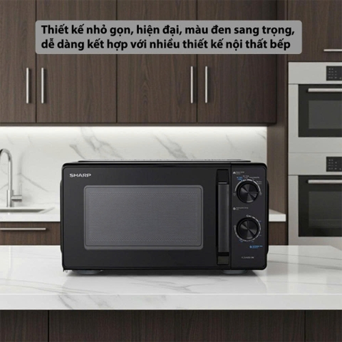 Lò Vi Sóng 20L Sharp R-2040EH-BK