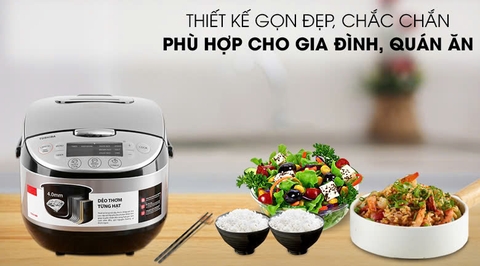 Nồi cơm điện tử Toshiba 1.8 lít RC-18DR2PV(K)
