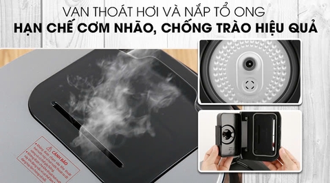 Nồi cơm điện tử Toshiba 1.8 lít RC-18DR2PV(K)