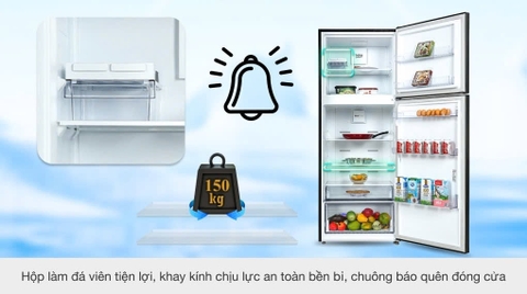Tủ lạnh Beko Inverter 422 lít RDNT470I50VK