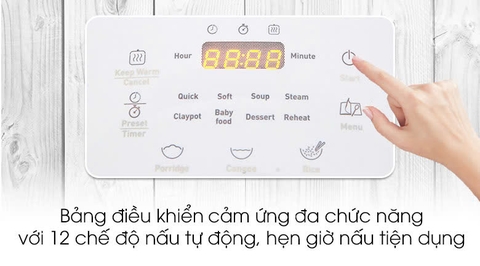 Nồi cơm điện cao tần Tefal 0.7 lít RK604165 _ Hàng chính hãng