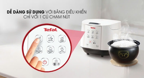 Nồi cơm điện tử Tefal 1.8 lít RK732168 _ Hàng chính hãng