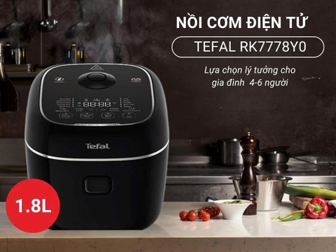 Nồi cơm điện tử Tefal 1.8lít RK7778Y0