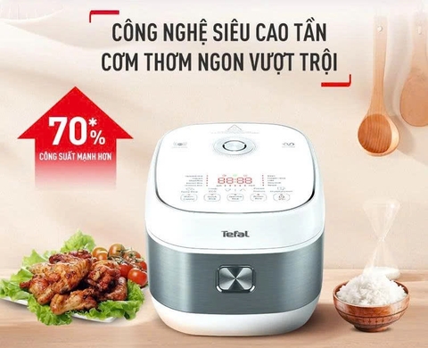 Nồi cơm cao tần Tefal 1.5 lít Rice Master RK8131Y0