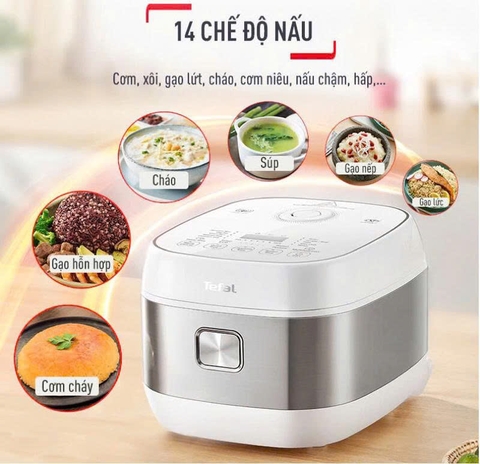 Nồi cơm cao tần Tefal 1.5 lít Rice Master RK8131Y0