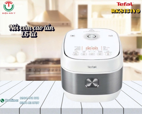Nồi cơm cao tần Tefal 1.5 lít Rice Master RK8131Y0