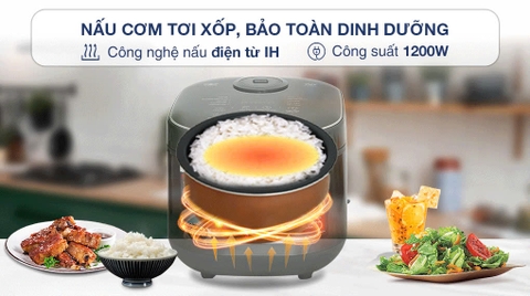 Nồi cơm cao tần Tefal 1.8 lít RK818A68 _ Hàng chính hãng