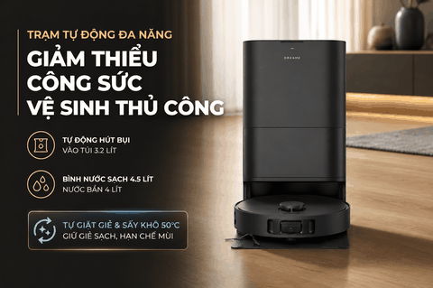 Robot Hút Bụi Lau Nhà Thông Minh Dreame D30 Ultra CE