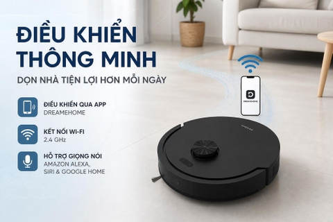 Robot hút bụi lau nhà Dreame F20