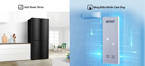 Tủ Lạnh Hisense Inverter 427 Lít RQ519N4EBU