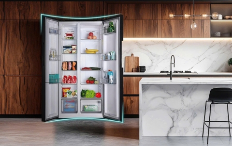 Tủ lạnh Casper Side by Side 460L ProFresh RS-D462SBS