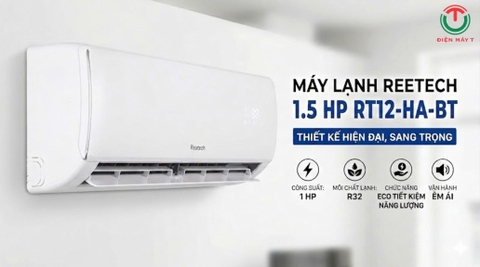 Máy lạnh Reetech mono 1.5 HP RT12-HA-BT