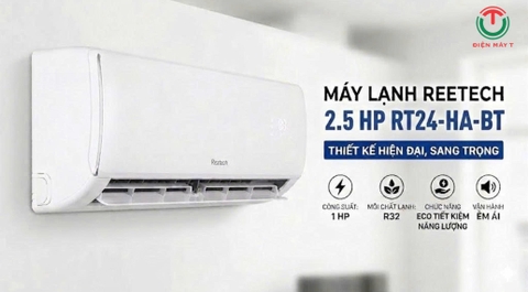 Máy lạnh Reetech mono 2.5 HP RT24-HA-BT