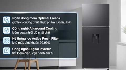 Tủ lạnh Samsung Inverter 382 lít RT38CG6584B1SV