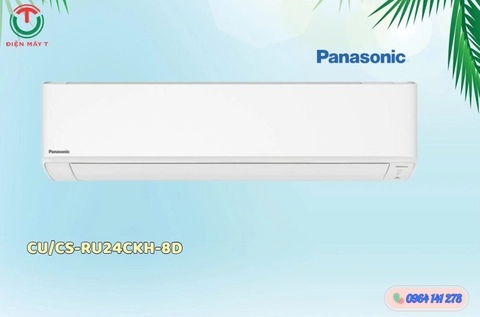 Máy lạnh Panasonic Inverter 2.5Hp CU/CS-RU24CKH-8D