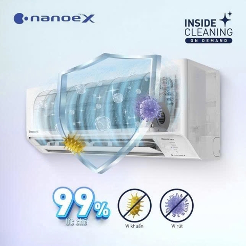 Máy lạnh Panasonic Inverter 2.5Hp CU/CS-RU24CKH-8D