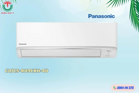 Máy lạnh Panasonic Inverter 1.0Hp CU/CS-RU9CKH-8D
