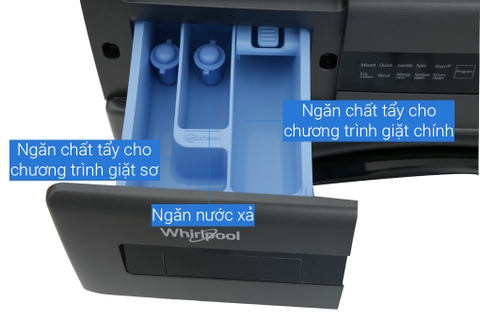 Máy giặt sấy Whirlpool Inverter 10.5 kg WWEB10702FG