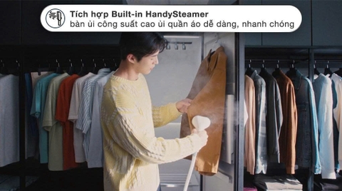 Tủ chăm sóc quần áo thông minh LG Styler Inverter 5 móc SC5MBR80H