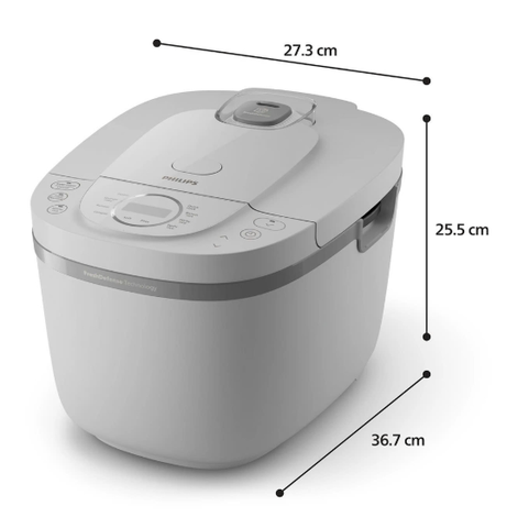 Nồi cơm điện tử Philips 1.8 lít HD4719/32