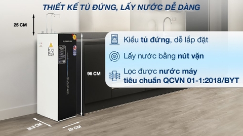 MÁY LỌC NƯỚC RO ULTRAPURE SUNHOUSE 10 LÕI SHA76210KL