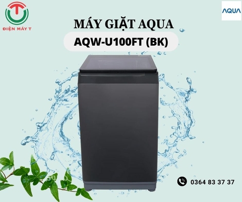 Máy Giặt Aqua 10 Kg AQW-U100FT (BK)