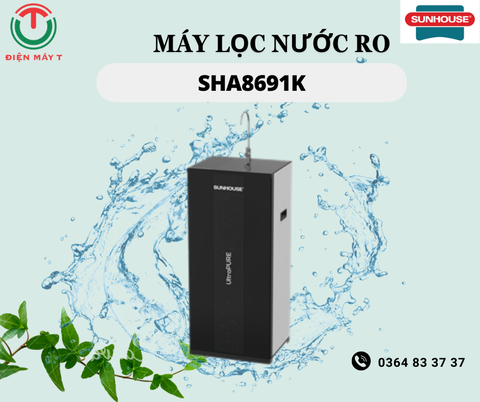 Máy lọc nước RO UltraPURE SUNHOUSE 9 LÕI SHA8691K