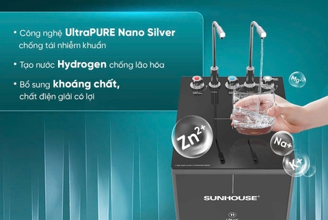 MÁY LỌC NƯỚC RO UltraPURE SUNHOUSE 10 LÕI SHA8693L