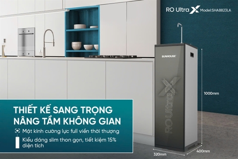MÁY LỌC NƯỚC ION KIỀM HYDROGEN UltraX SUNHOUSE SHA8823LA